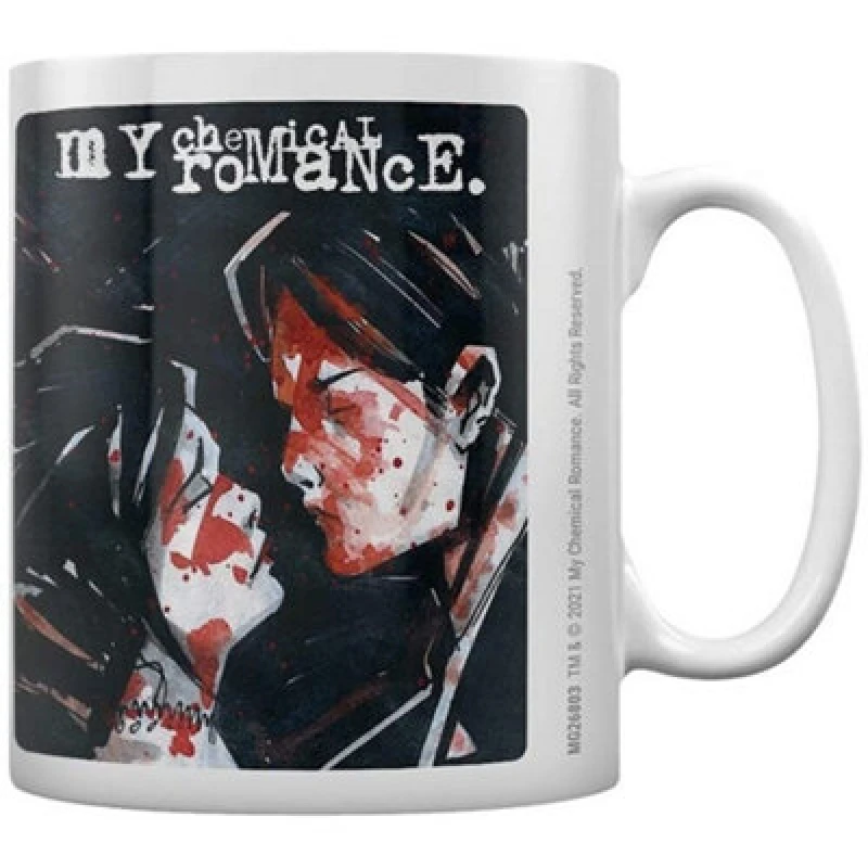 Image of My Chemical Romance My Chemical Romance Three Cheers Mug in Black One Size Unisex 5059958491564