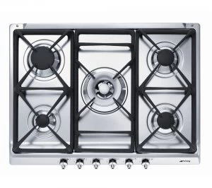 Image of SMEG SE70SGH5 5 Burner Gas Hob