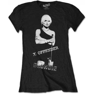Image of Blondie - X Offender Womens Medium T-Shirt - Black