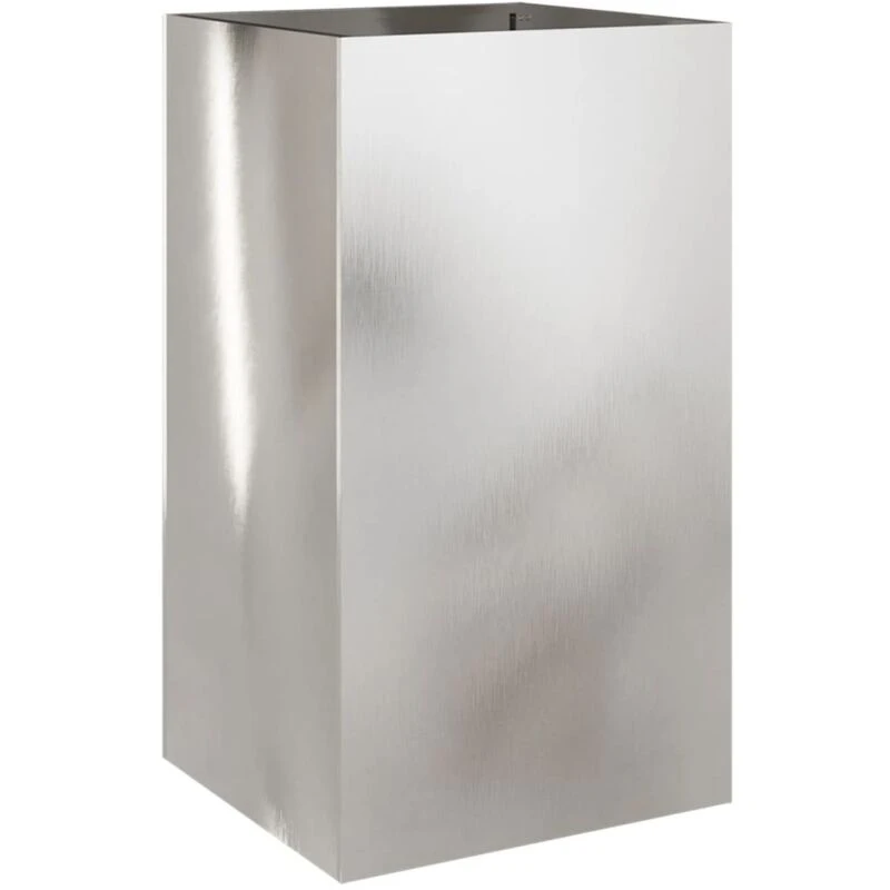 Image of VIDAXL Planter Silver 42x38x75cm Stainless Steel Vidaxl 8721012364394