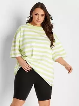 Image of Yours Pull On Cycle Short Black, Size 24, Women