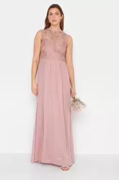 Image of Tall Lace Chiffon Maxi Dress