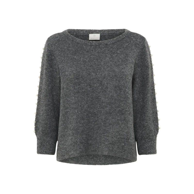 Image of Kaffe Woman sweater KAFFE Betty Gris Female M