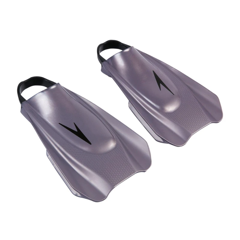 Image of Speedo Adults Fury Swimming Fins Grey unisex 7-8