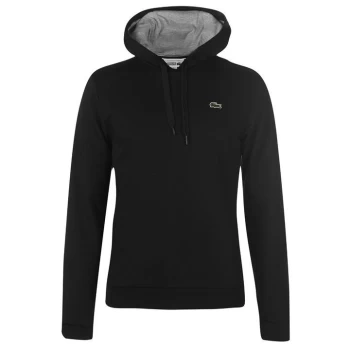 Image of Lacoste Basic Hoodie - Black