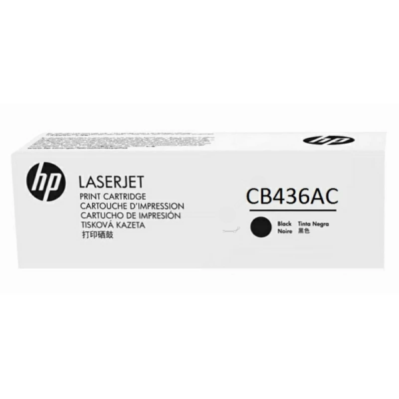 Image of HP CB436AC/36A Toner cartridge Black Contract. 2K pages ISO/IEC 19752