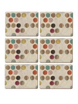 Image of Creative Tops Retro Spot Placemats ; Set Of 6