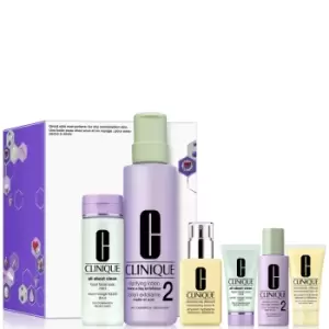 Image of Clinique Great Skin Everywhere Skincare Gift Set for Dry Combination Skin