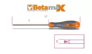 Image of Beta Tools 1272 BAPH2 PH2 Spark-Proof Screwdriver Cross Head 150mm 012720802