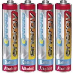 Image of Conrad energy Extreme Power LR03 AAA battery Alkali-manganese 1.5 V 4 pc(s)