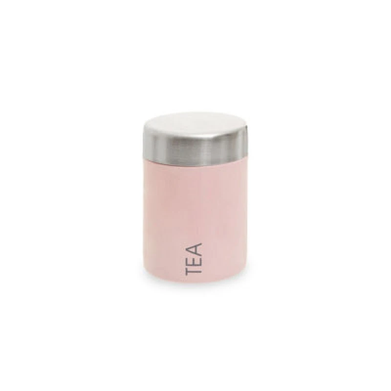 Image of Premier Housewares Maison by Premier Enamel Tea Canister Pink