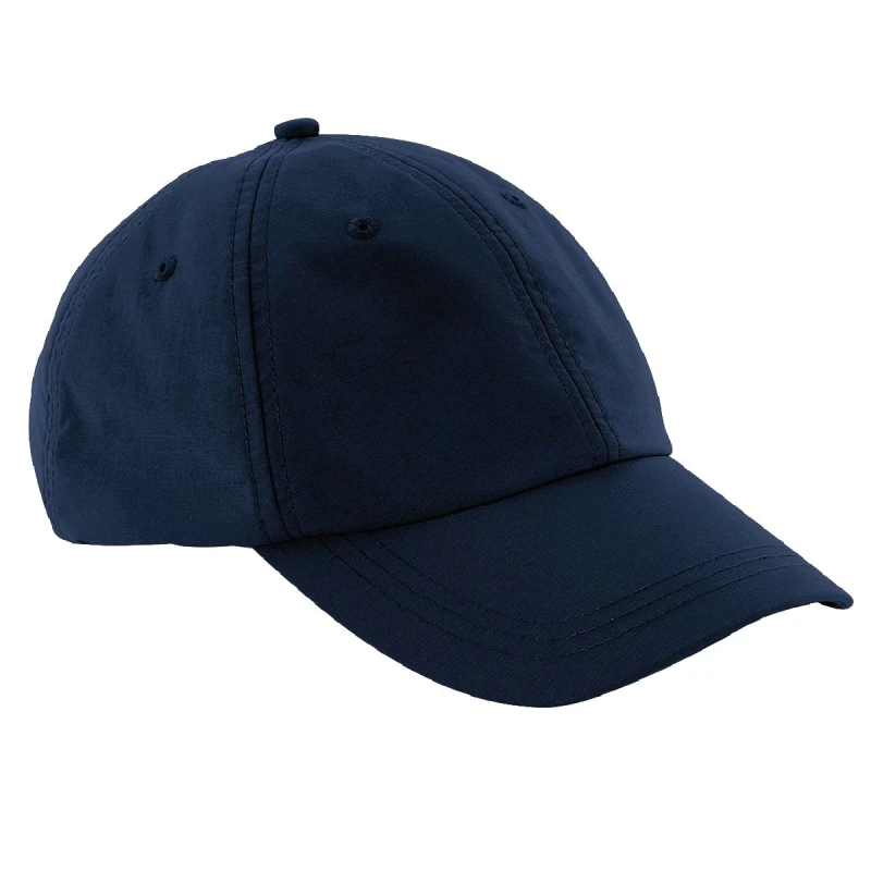 Image of Beechfield Beechfield Men Outdoor Waterproof 6 Panel Baseball Cap in Navy Navy One Size Male 5057520144924
