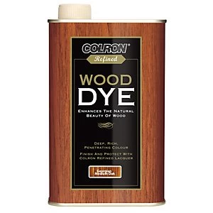 Image of Ronseal Colron Refined Wood Dye - Georgian Medium Oak 250ml