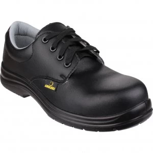 Image of Amblers Safety FS662 Metal Free Water Resistant Lace Up Safety Shoe Black Size 10