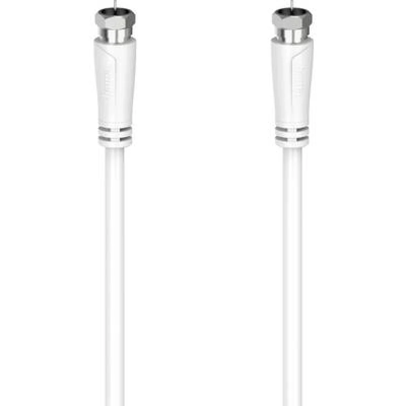 Image of Hama Hama 00205065 coaxial cable 5m F White 00205065