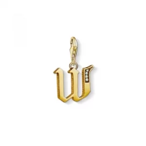 Image of THOMAS SABO Letter W Charm