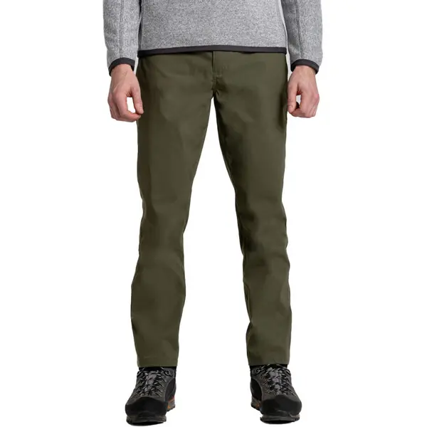 Image of Craghoppers Mens Kiwi Pro 5 Pocket Trousers 32R - Waist 32' (81cm), Inside Leg 31' Parka Green CMJ609-1ZI-32R
