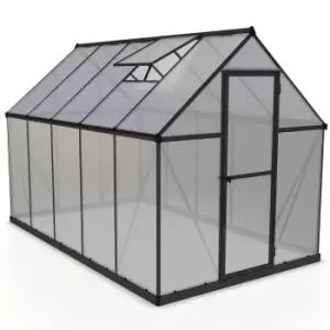 Image of Palram - Canopia Mythos Greenhouse Grey - 6 x 10