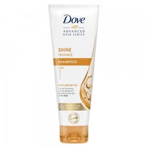 Image of Dove Advanced Hair Series Shine Revived Shampoo Pure Care Dry Oil
