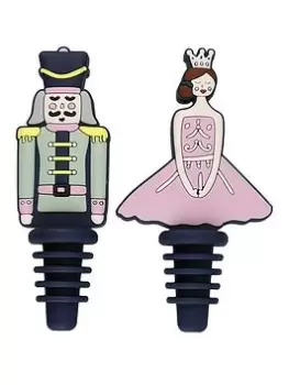 Image of Kitchencraft The Nutcracker Collection Silicone Bottle Stoppers