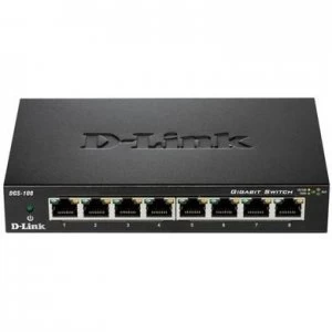 Image of D link 8 port Gigabit Unmanaged Switch