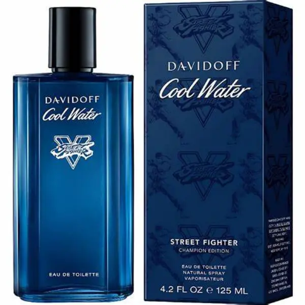 Image of Davidoff Cool Water Street Fighter Champion Summer Edition Eau de Toilette For Him 125ml
