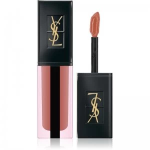 Image of Yves Saint Laurent Vernis A Levres Water Stain Long-Lasting Liquid Lipstick Adds Moisture And Shine Shade 616 Bathed in Beige 5,9ml