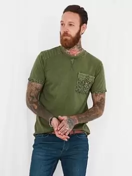 Image of Joe Browns Reminisce Tee - Khaki, Green Size M Men