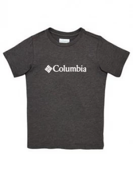 Image of Columbia Boys Basic Logo T-Shirt - Grey