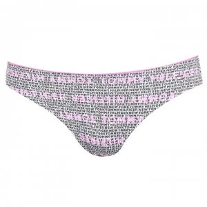 Image of Tommy Bodywear Reverse Bikini Briefs - Logo WW AOP