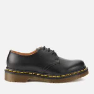 Image of Dr. Martens 1461 Smooth Leather 3-Eye Shoes - Black - UK 9