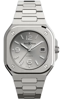 Image of Bell & Ross Watch BR 05 Auto Silver Bracelet