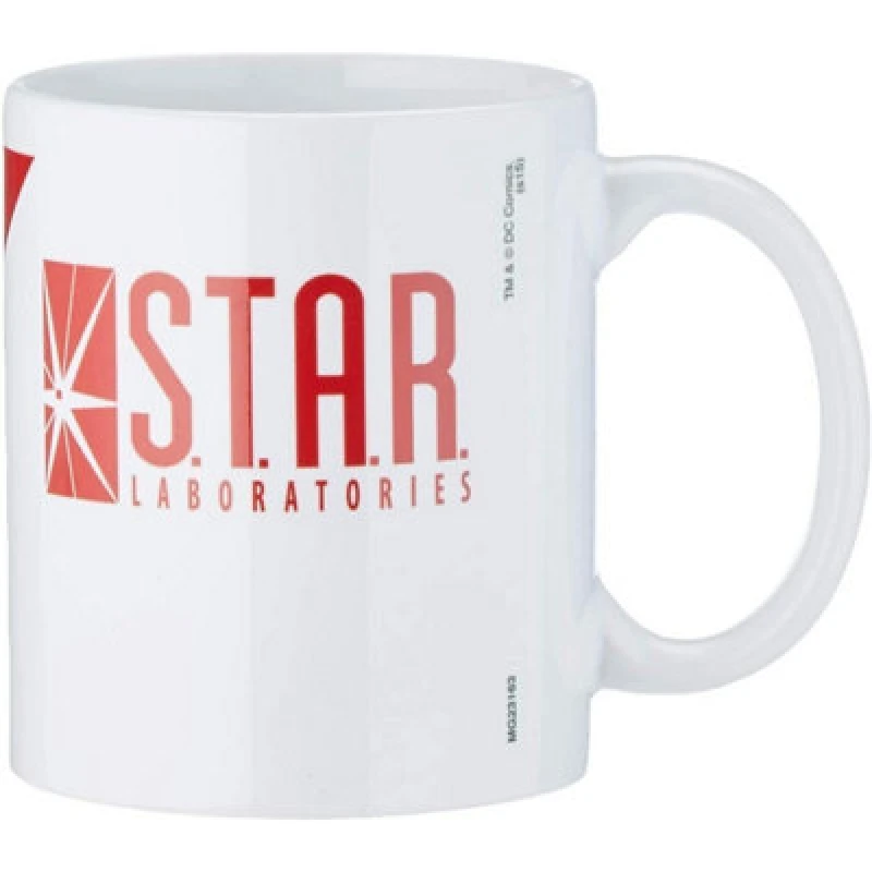 Image of The Flash The Flash Star Labs Mug in White White One Size Unisex 5059958388673