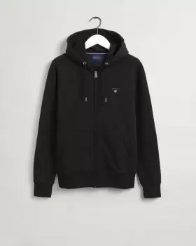 Image of GANT Men Original Full-Zip Hoodie (4XL) Black