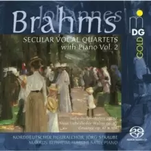 Image of Brahms: Secular Vocal Quartets With Piano