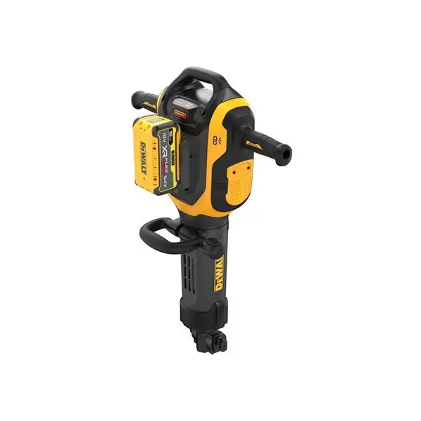 Image of DEWALT DCH966 54v XR FlexVolt Cordless Brushless Demolition Hammer Drill DCH966Z2 Batteries: 2 x 15ah Li-ion