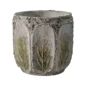 Image of Gallery Interiors Borela Rustic Green Pot / Large