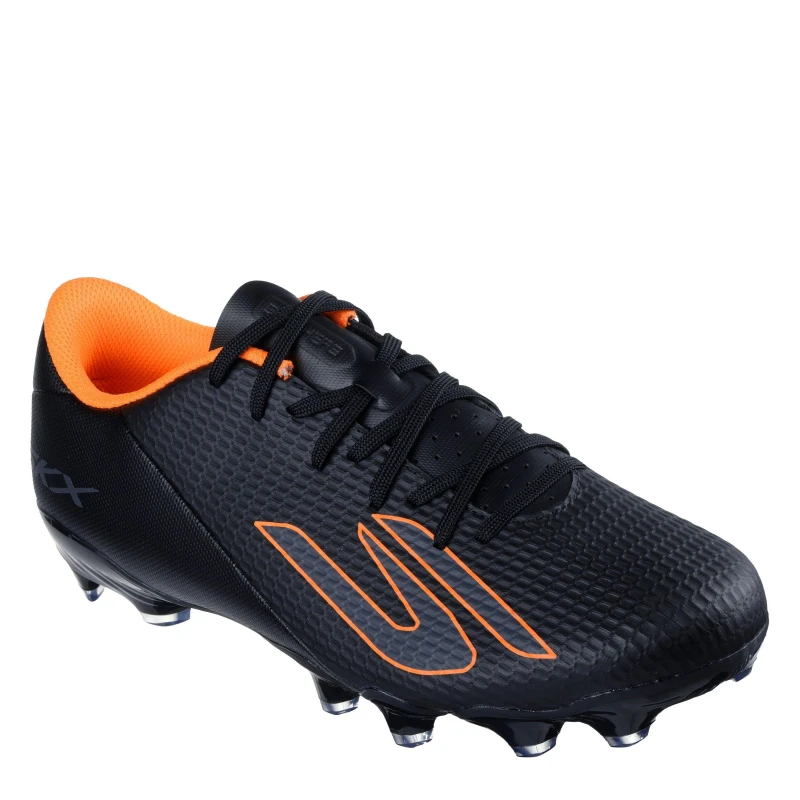 Image of Skechers SKX.2 Academy Adults Firm Ground Football Boots Black/Orange male 7 (41)