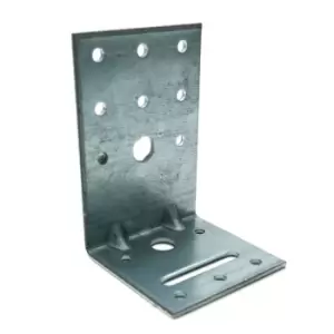 Image of Corner Angle Bracket kpw Heavy Duty Brace Reinforced diy Project - Size 90x60x60x2.5mm - Pack of 20