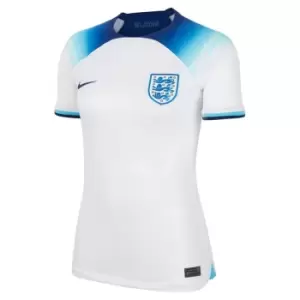 Image of Nike England Home Shirt 2022 2023 Womens - White