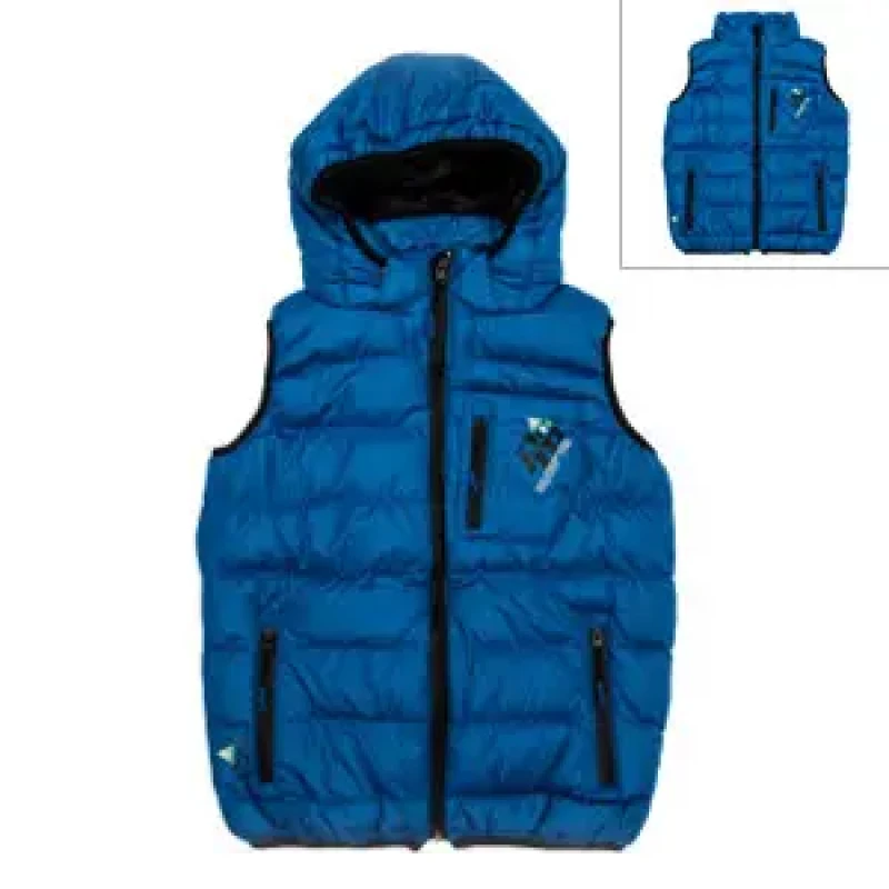 Image of Peak Mountain Children's sleeveless ski jacket Peak Mountain Ecarti Bleu Male 16 ans ECARTI/10-16/YL/B-BLEU ELECTRIC