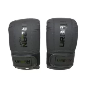 Image of Urban Fight Punch Bag Mitts Matt Black Small