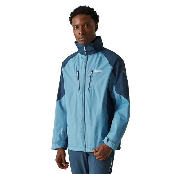 Image of Regatta Mens Calderdale V Full Zip Waterproof Jacket M - Chest 39-40' (99-101.5cm)