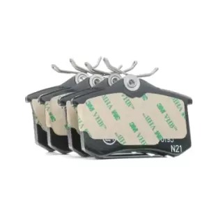 Image of ATE Brake pad set RENAULT 13.0470-2845.2 440600364R,440602466R,440605839R 440606133R,440607960R,440661332R,6025371650,7701206343,7701206784,7701207484