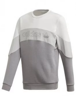 Image of Adidas Originals Bx 2.0 Crew Sweatshirt - Grey