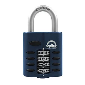 Image of Squire Combination Padlock with Hardened Steel Shackle - 40mm