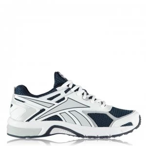 Image of Reebok Quick Chase Running Shoes - White/Navy