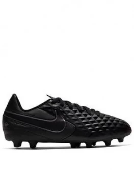 Image of Nike Junior Tiempo Legend Club Firm-Ground Football Boots - Black