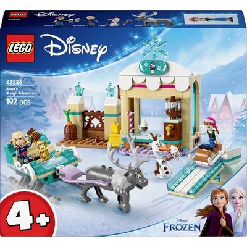 Image of LEGO LEGO Disney Frozen Anna's Sleigh Adventure Set 43256