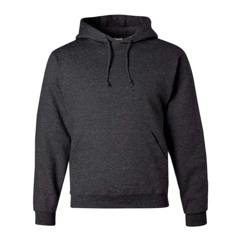 Image of JERZEES Mens Nublend Hoodie M in Charcoal Size: Medium Charcoal Male M